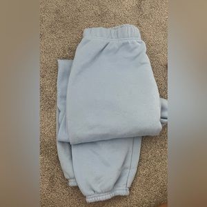 light blue sweatpants 🩵